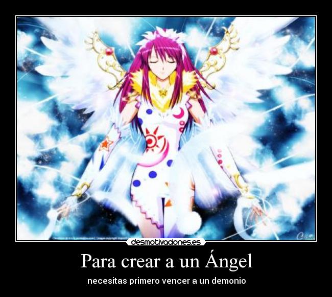 Para crear a un Ángel -