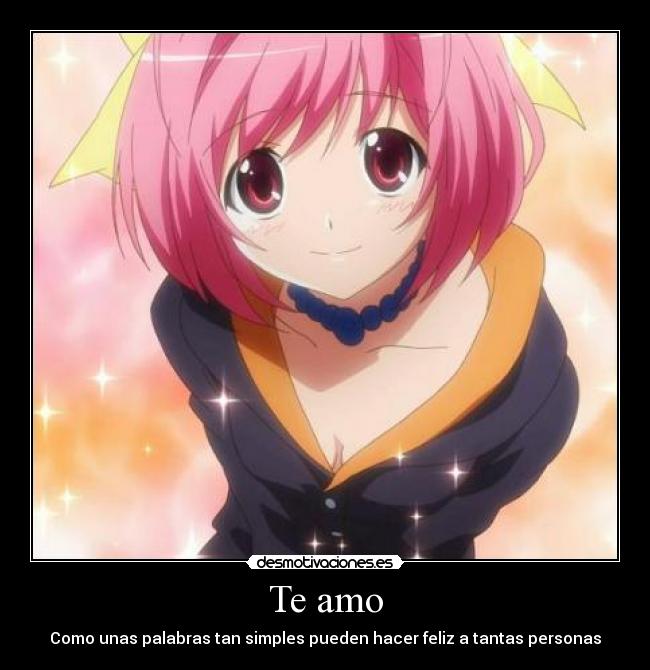 Te amo - Como unas palabras tan simples pueden hacer feliz a tantas ...