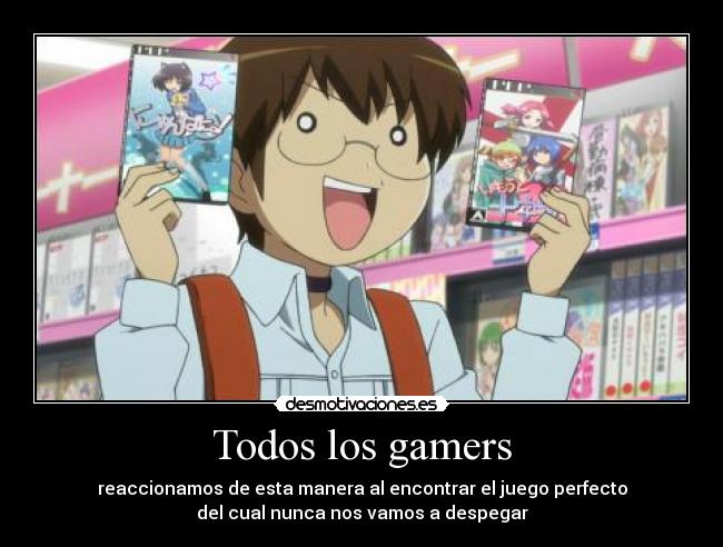 carteles kami nomi shiru sekai keima katsuragi echos reales video juegos gamers desmotivaciones