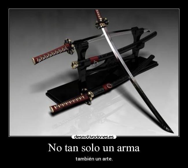 carteles katanas desmotivaciones