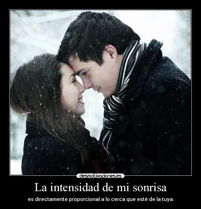 La intensidad de mi sonrisa - 