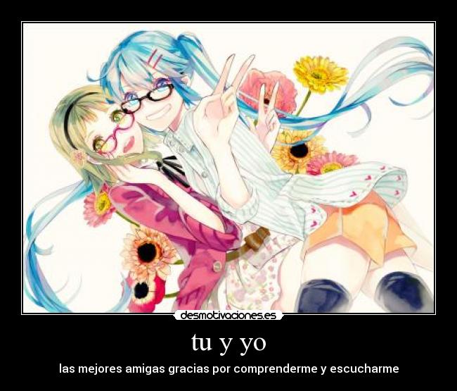 tu y yo -