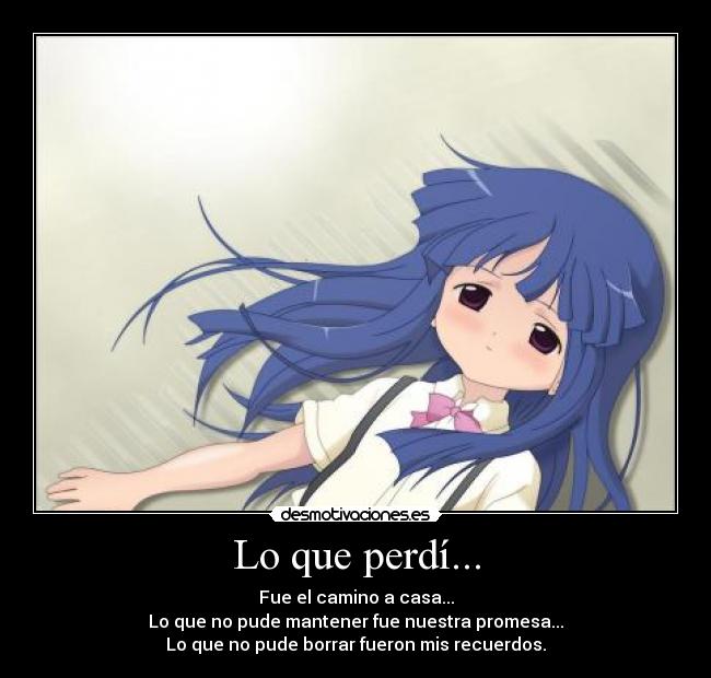 Lo que perdí... - 