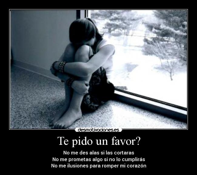 Te pido un favor? - 