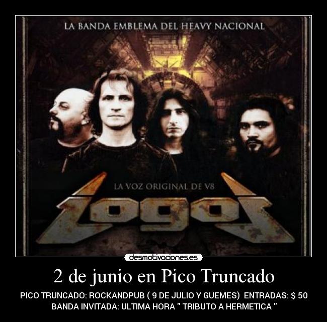 2 de junio en Pico Truncado - 