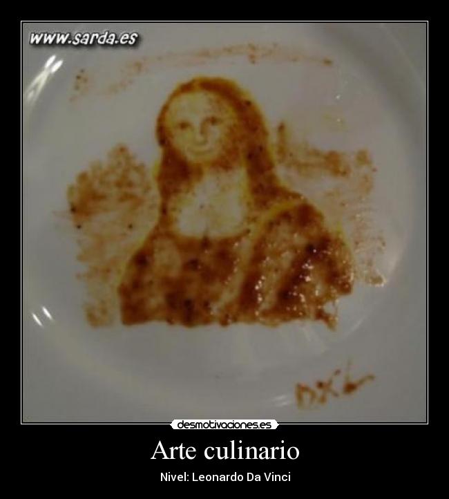 Arte culinario - Nivel: Leonardo Da Vinci