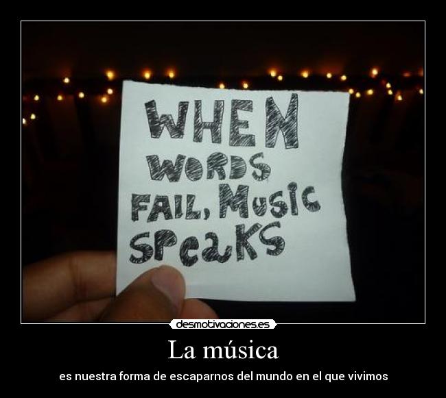 carteles musica musica desmotivaciones