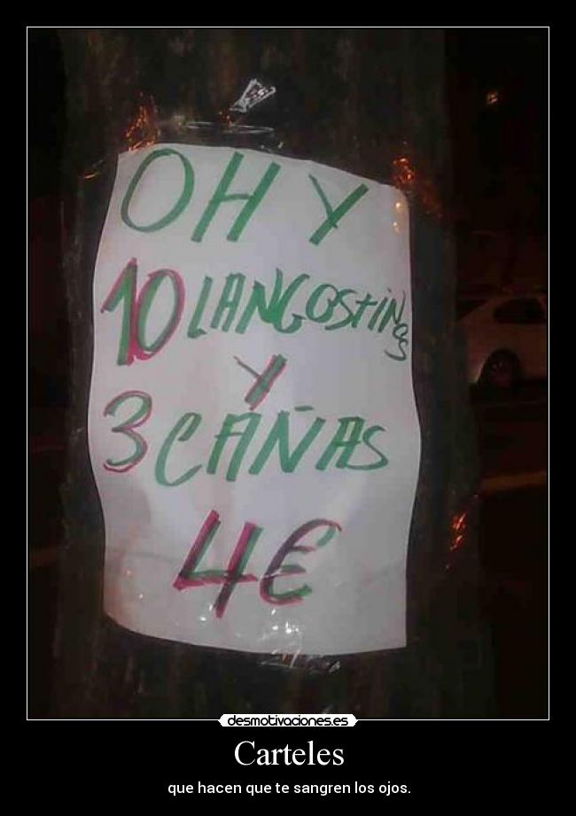 Carteles - 
