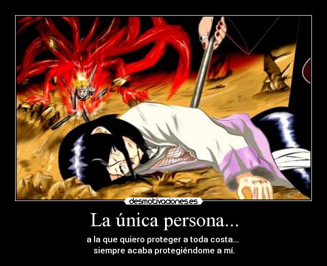 La única persona... - 