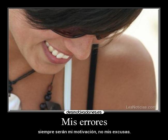 Mis errores - 