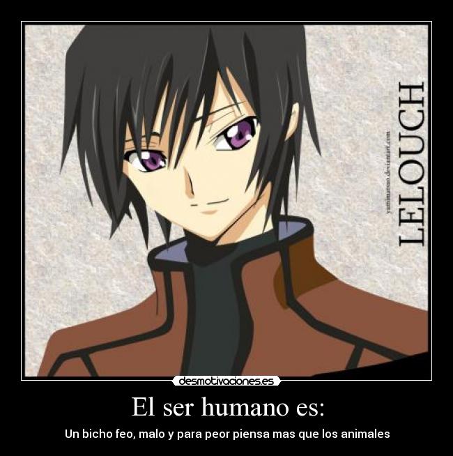 El ser humano es: - 