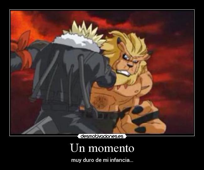 Un momento -