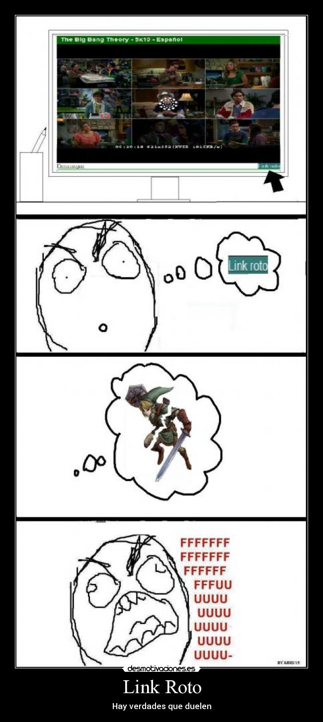 carteles link roto kbanes091 fuuuuuuuuuuuuu big bang desmotivaciones
