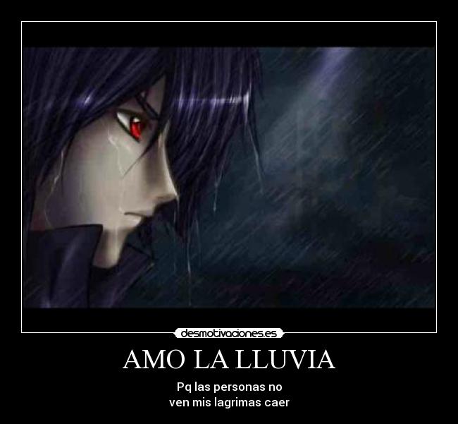 AMO LA LLUVIA -