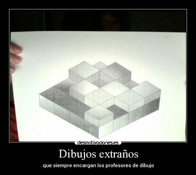 Dibujos extraños - que siempre encargan los profesores de dibujo