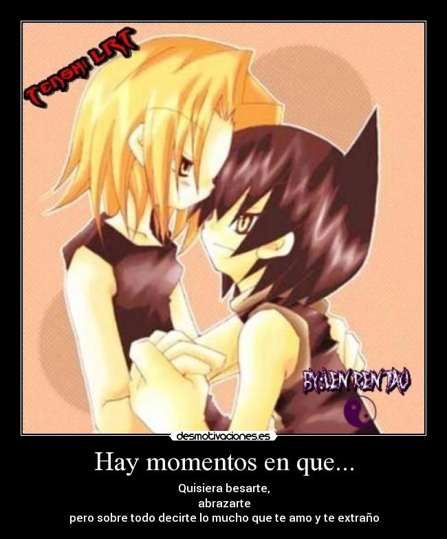 carteles lenrentao anna kyoyama tenshilrt love dxa dya desmotivaciones