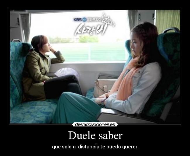 Duele saber -