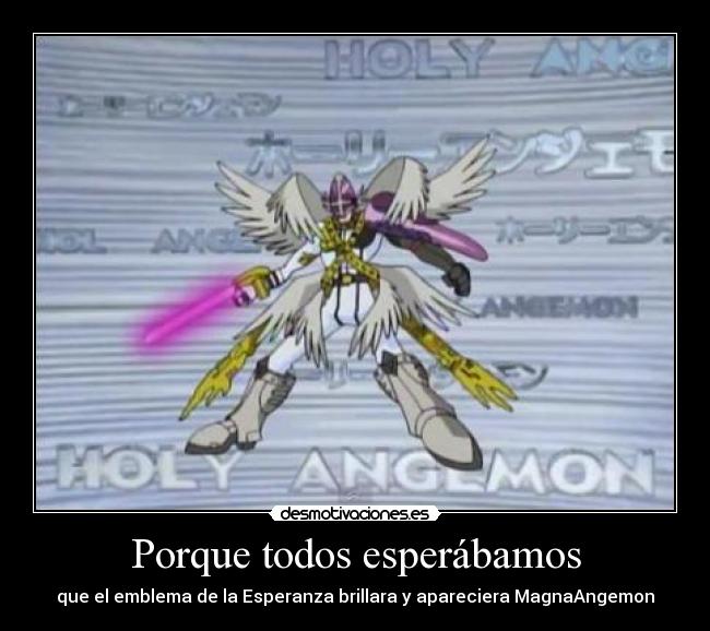 Porque todos esperábamos - 