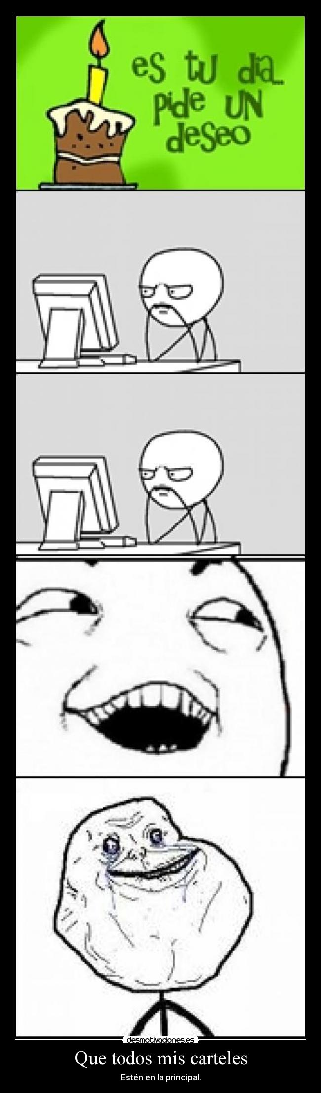 Que todos mis carteles -