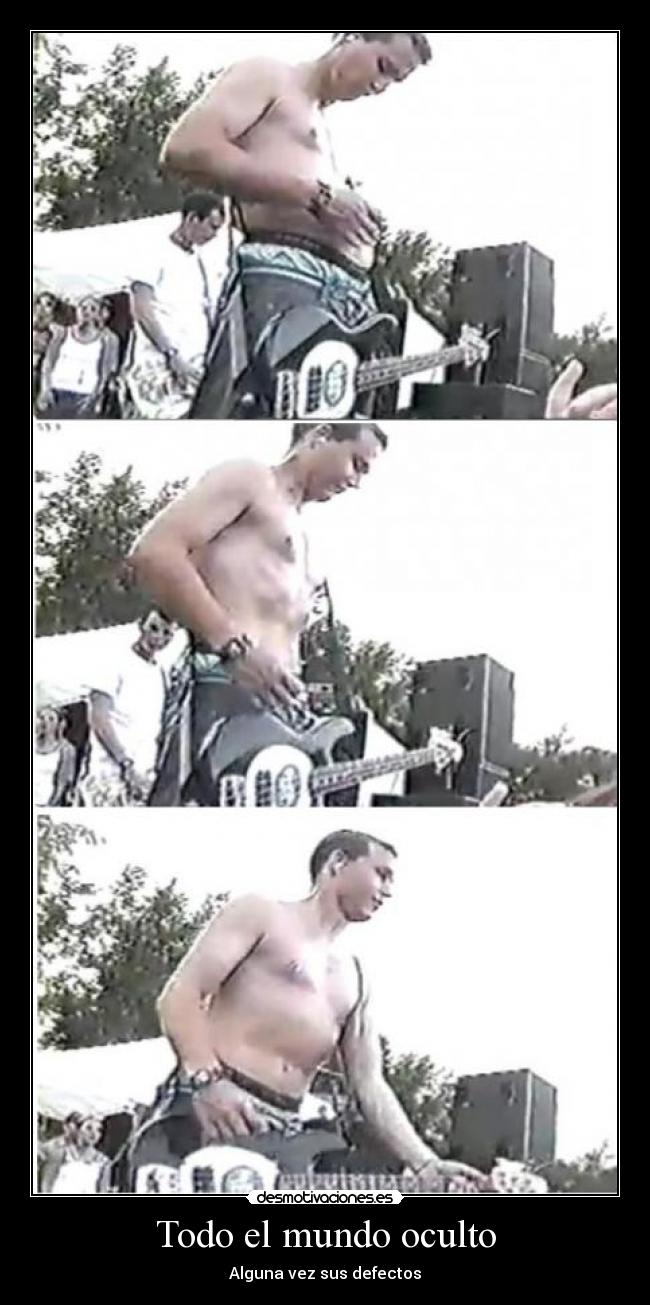 carteles mundo mark hoppus concierto 1997 con scott que joven veee desmotivaciones