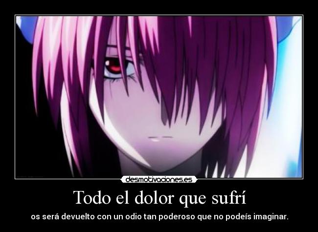 Todo el dolor que sufrí - 