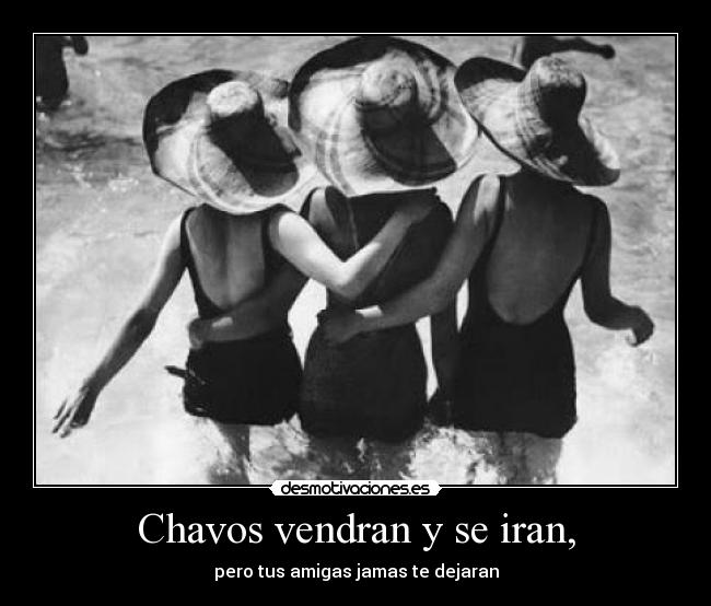 Chavos vendran y se iran, -