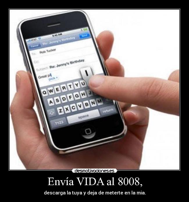 Envía VIDA al 8008, -