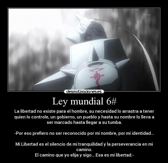 Ley mundial 6# - 