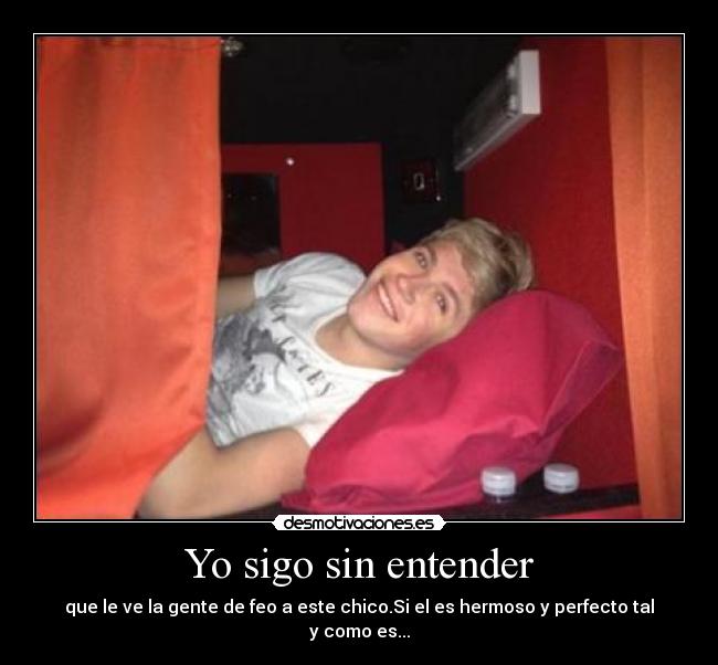 carteles niall hermoso desmotivaciones