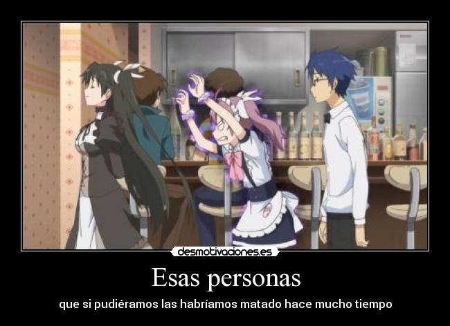 Esas personas -