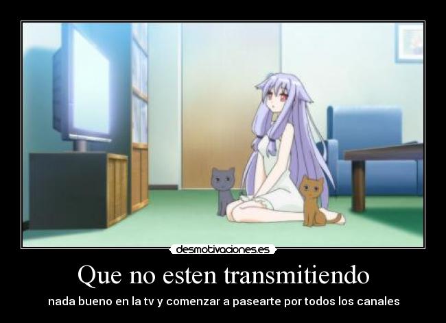 Que no esten transmitiendo -