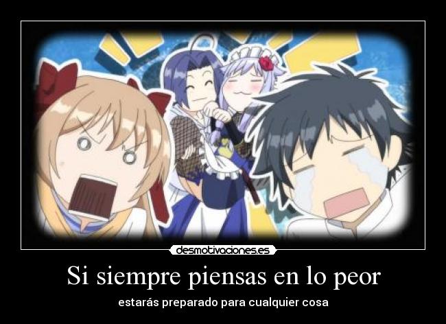 Si siempre piensas en lo peor -