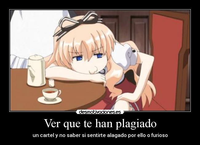 Ver que te han plagiado - 
