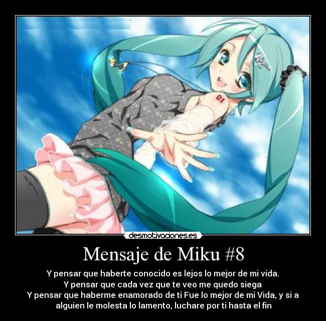 Mensaje de Miku #8 -