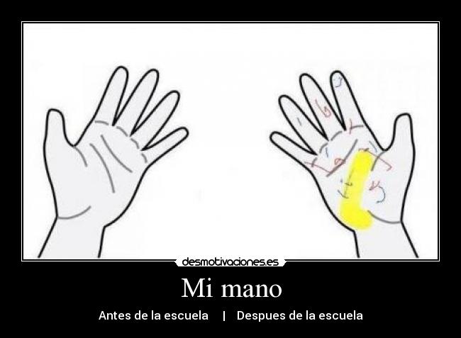 Mi mano -