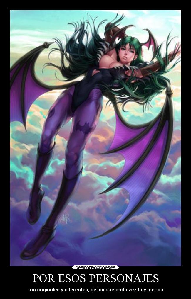 POR ESOS PERSONAJES - tan originales y diferentes, de los que cada vez hay menos