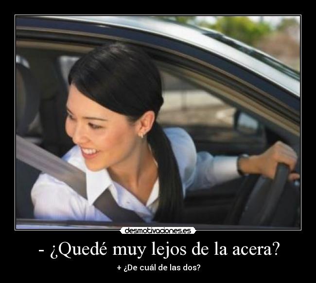 Ventajas de ser mujer vs ventajas de ser hombre - Página 3 MujerEstacionandose