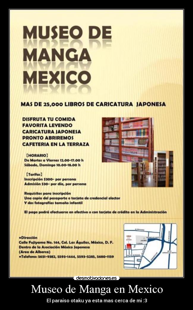 Museo de Manga en Mexico - El paraiso otaku ya esta mas cerca de mi :3