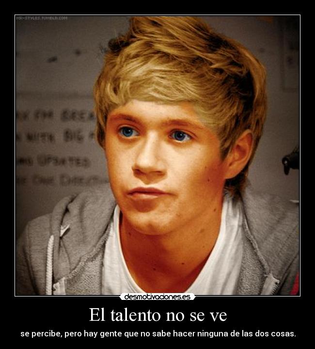 El talento no se ve -