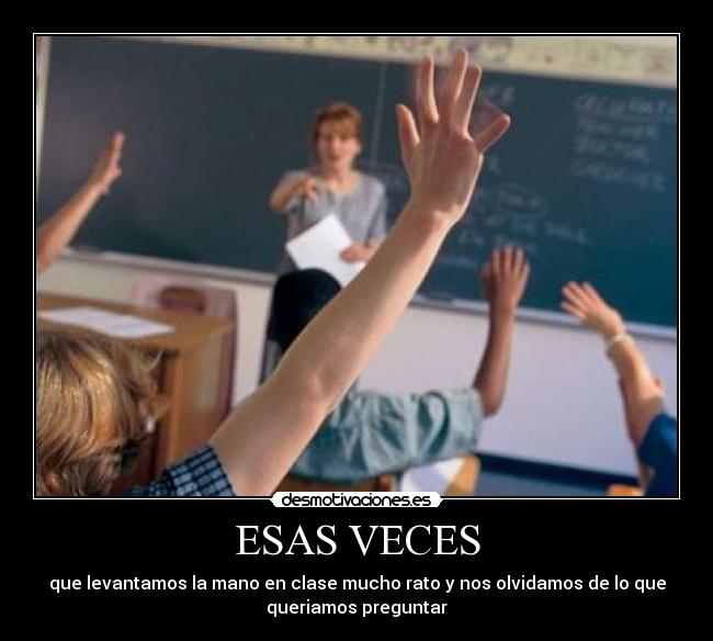 ESAS VECES - 