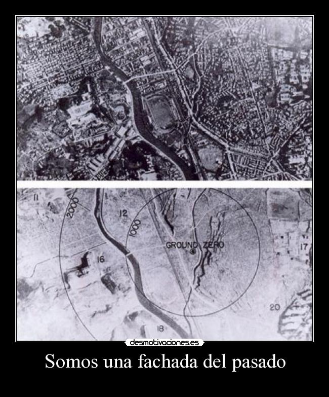 Somos una fachada del pasado -