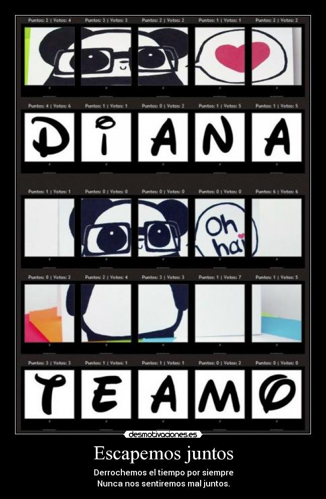 Escapemos juntos - 