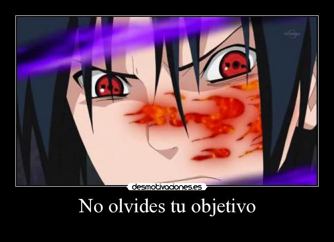 No olvides tu objetivo -