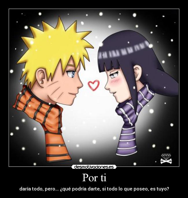 Por ti - daría todo, pero... ¿qué podría darte, si todo lo que poseo, es tuyo?