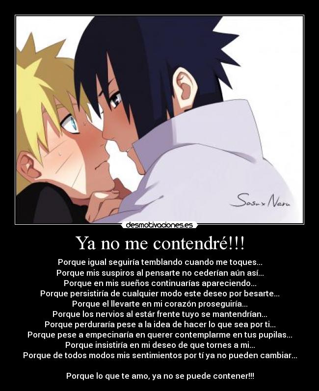 Ya no me contendré!!! - 