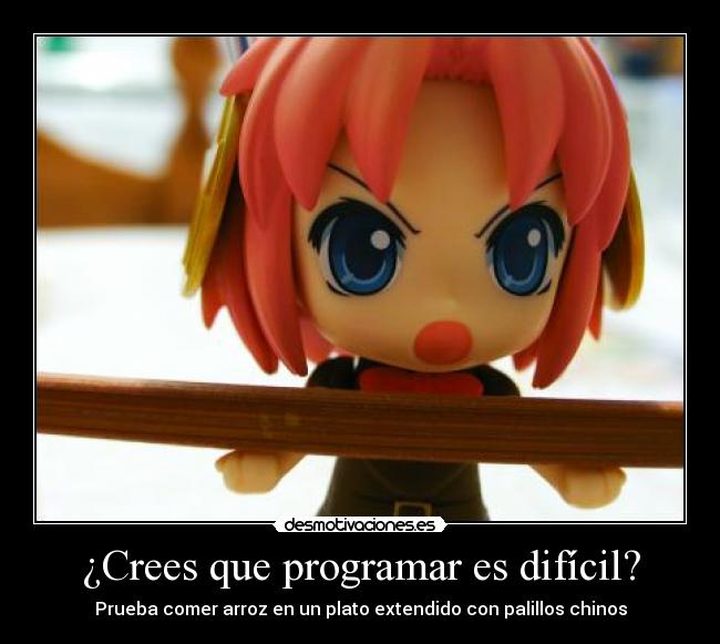 ¿Crees que programar es difícil? - 