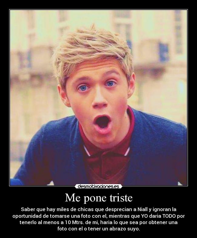 Me pone triste -