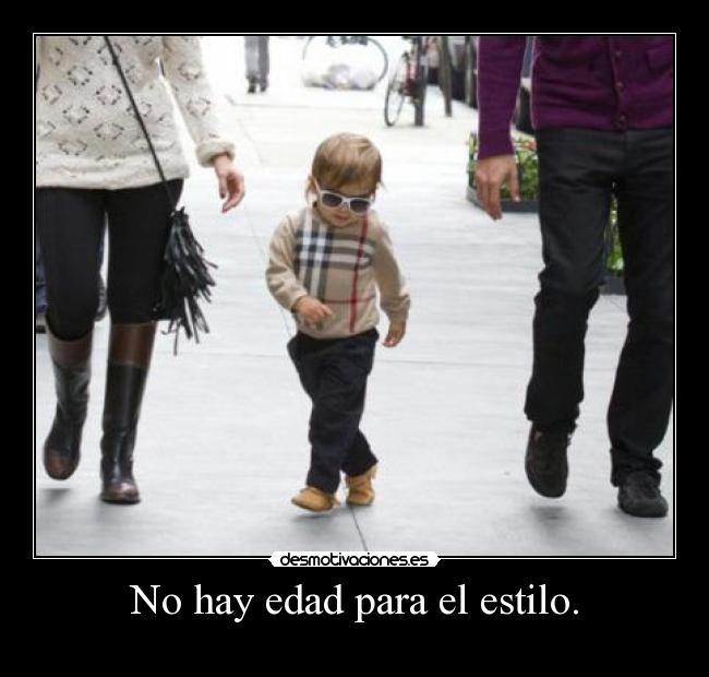 No hay edad para el estilo. - 