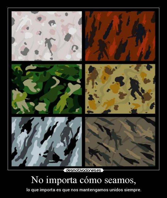 carteles eric wiseman metal gear solid unidad cobra camuflaje the joy boss sorrow pain fear fury end desmotivaciones
