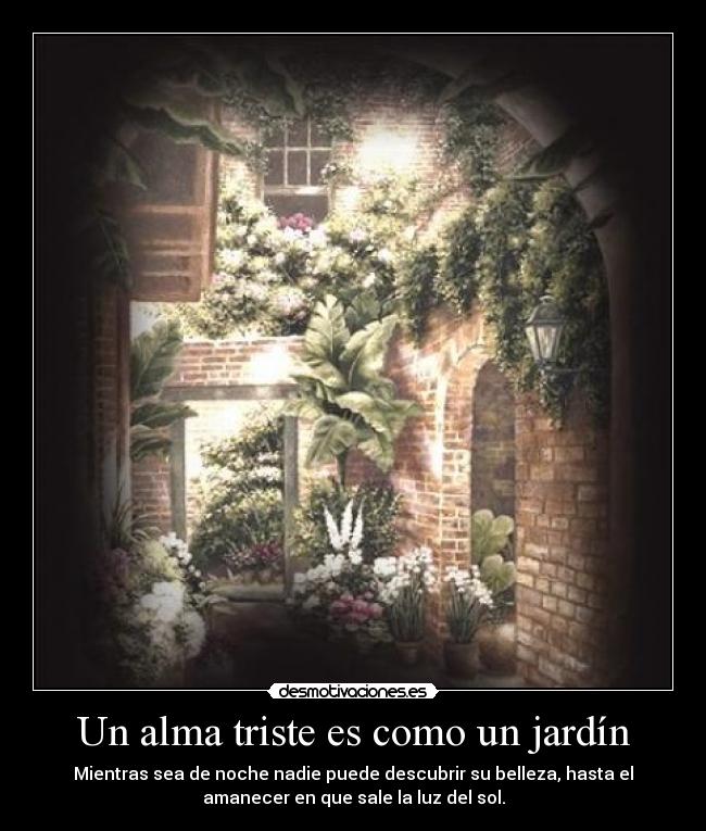 carteles alma sol jardin luz alma belleza corazon amor esperanza desmotivaciones